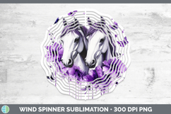 GorgeousFarm Purple Drips Wind Spinner design.