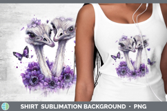 GorgeousFarm Purple Drips Shirt design.