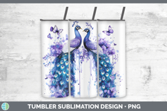 GorgeousFarm Purple Drips Tumbler design.