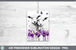 GorgeousFarm Purple Drips Air Freshener design.
