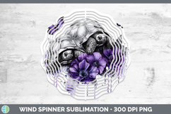 GorgeousFarm Purple Drips Wind Spinner design.