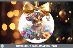 GorgeousFarm Rainbow Summer Ornament design.