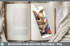 GorgeousFarm Rainbow Summer Bookmark design.