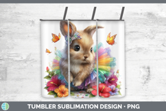 GorgeousFarm Rainbow Summer Tumbler design.