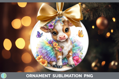 GorgeousFarm Rainbow Summer Ornament design.