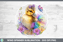 GorgeousFarm Rainbow Summer Wind Spinner design.