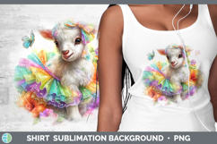 GorgeousFarm Rainbow Summer Shirt design.