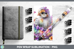 GorgeousFarm Rainbow Summer Pen Wrap design.