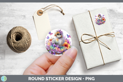 GorgeousFarm Rainbow Summer Stickers design.