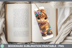 GorgeousFarm Rainbow Summer Bookmark design.