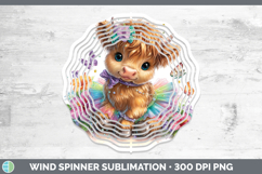 GorgeousFarm Rainbow Summer Wind Spinner design.