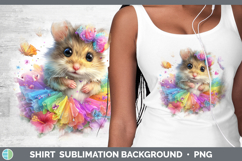 GorgeousFarm Rainbow Summer Shirt design.