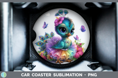GorgeousFarm Rainbow Summer Car Coaster design.