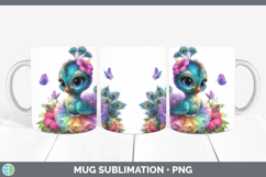 GorgeousFarm Rainbow Summer Mug Wrap design.