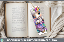 GorgeousFarm Rainbow Summer Bookmark design.