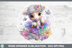 GorgeousFarm Rainbow Summer Wind Spinner design.