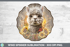 GorgeousFarm Rustic Autumn Wind Spinner design.