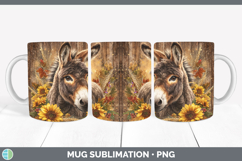 GorgeousFarm Rustic Autumn Mug Wrap design.