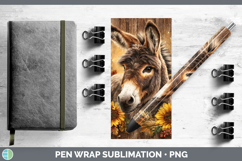 GorgeousFarm Rustic Autumn Pen Wrap design.