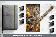 GorgeousFarm Rustic Autumn Pen Wrap design.