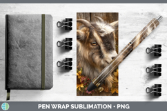 GorgeousFarm Rustic Autumn Pen Wrap design.