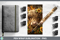 GorgeousFarm Rustic Autumn Pen Wrap design.