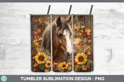 GorgeousFarm Rustic Autumn Tumbler design.