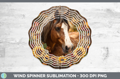 GorgeousFarm Rustic Autumn Wind Spinner design.