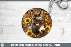 GorgeousFarm Rustic Autumn Keychain design.