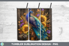 GorgeousFarm Rustic Autumn Tumbler design.