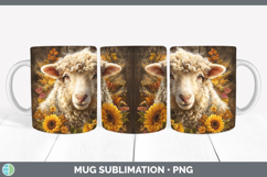 GorgeousFarm Rustic Autumn Mug Wrap design.