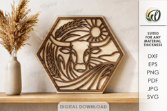 Farm Round Signs Bundle Laser Cut. Farmhouse Wall Decor SVG Product Image 12