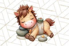 Baby Farm Animals Clipart PNG, Spa Day Cute Animals Product Image 3