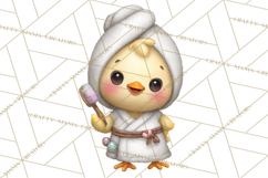 Baby Farm Animals Clipart PNG, Spa Day Cute Animals Product Image 2