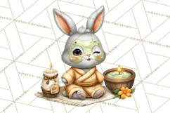 Baby Farm Animals Clipart PNG, Spa Day Cute Animals Product Image 2