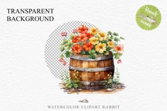 Farm Spring Flowers Basket Vase Daisies Pansies Lilies Roses PNG Scrapbooking Art Watercolor Transparent wedding invitation shirt designs romantic digital bloom watercolor floral Snapdragon, flowers Lilies, white pink peonies, spring Daisies, wedding invi