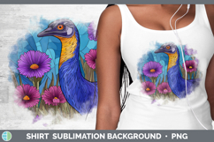 GorgeousFarm Stained Glass Flowers Shirt design.