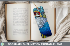 GorgeousFarm Stained Glass Flowers Bookmark design.