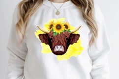 Farm Sunflower Sublimation PNG Product Image 2