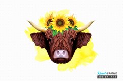 Farm Sunflower Sublimation PNG Product Image 1