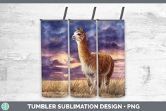 GorgeousFarm Sunset Tumbler design.