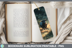GorgeousFarm Sunset Bookmark design.