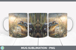 GorgeousFarm Sunset Mug Wrap design.