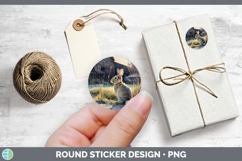 GorgeousFarm Sunset Stickers design.