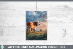 GorgeousFarm Sunset Air Freshener design.