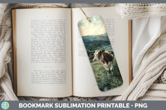 GorgeousFarm Sunset Bookmark design.