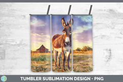 GorgeousFarm Sunset Tumbler design.