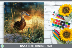 GorgeousFarm Sunset Paper Backgrounds design.