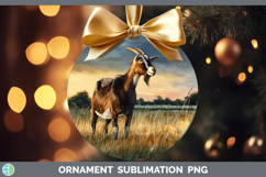 GorgeousFarm Sunset Ornament design.