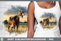 GorgeousFarm Sunset Shirt design.